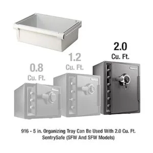 SentrySafe Accesorio de cajón 916 para cajas fuertes_4
