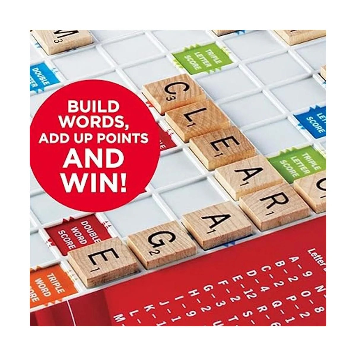 Scrabble edición Deluxe.