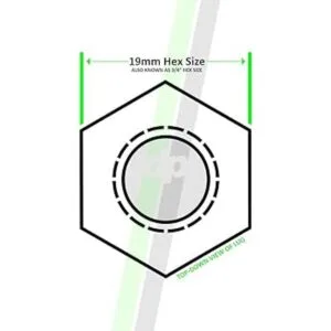 DPAccessories LCB3B6H04PAR tuercas para automotores Negro_2