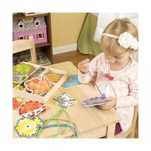 Melissa Doug. Juego de tarjetas de madera con paneles de_2