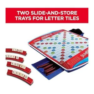 Scrabble edición Deluxe.