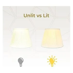 Royal Designs BS72912EG Pantalla básica plisada lateral