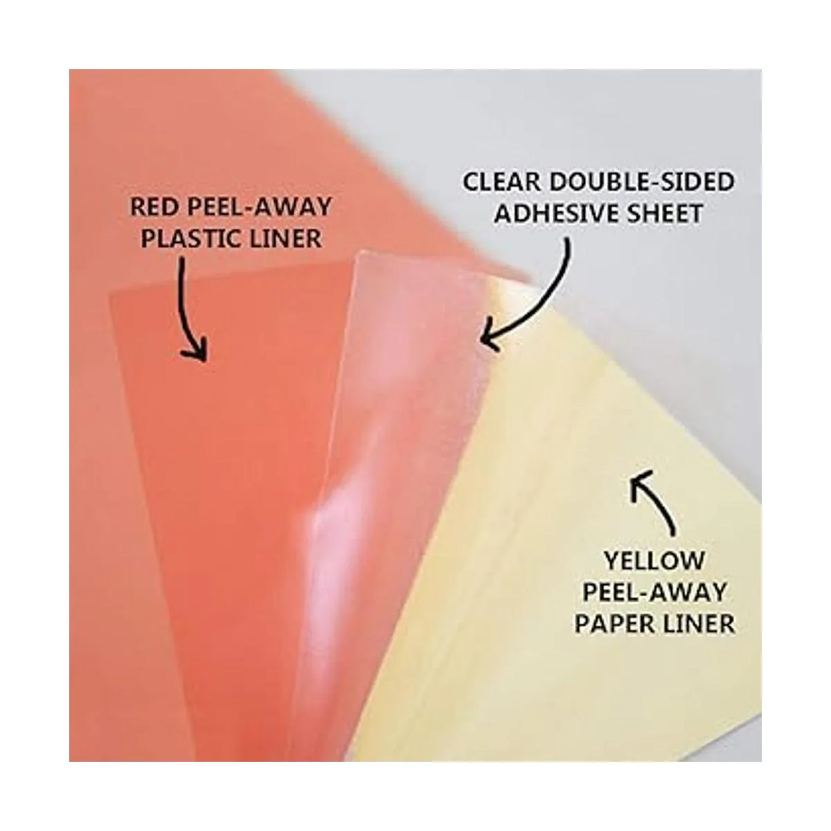 Hojas de cinta de doble cara por Chica and Jo paquete de_2