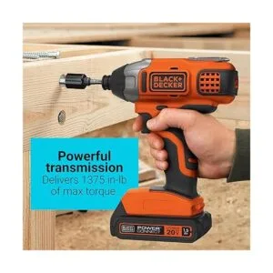 Taladro Black Decker BDCI20C de batería de litio 20 V