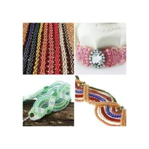 The Beadsmith Cordón SLon 18 Shanghai Color Rojo