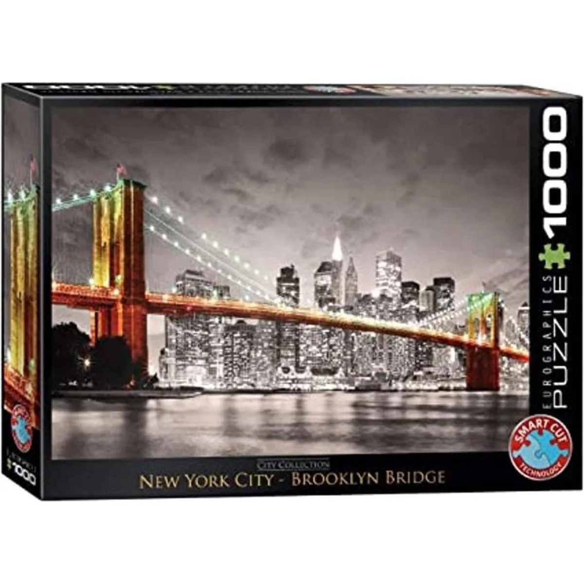EuroGraphics New York City Brooklyn Puente Puzzle 1000_1