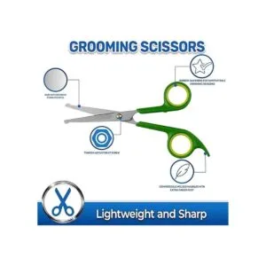 Set de tijeras para el aseo de mascotas de Pet Magasin._2