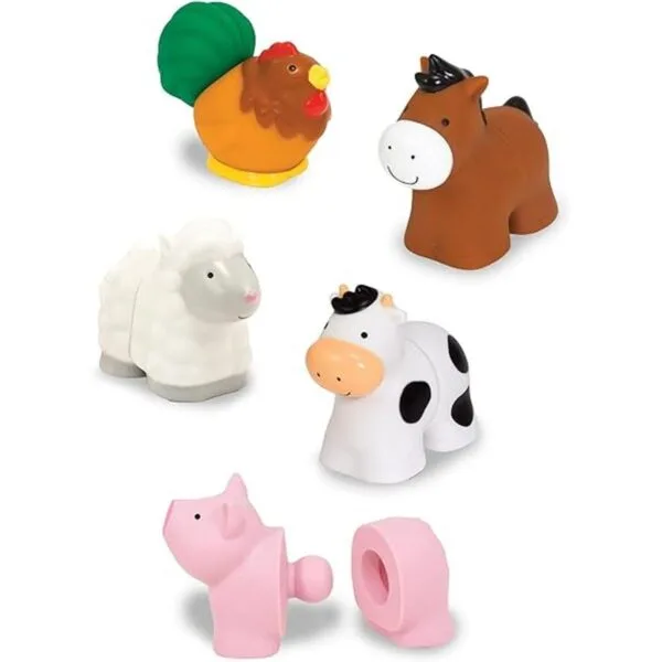 Bloques educativos Melissa Doug Pop Baby Toy 10 piezas_3