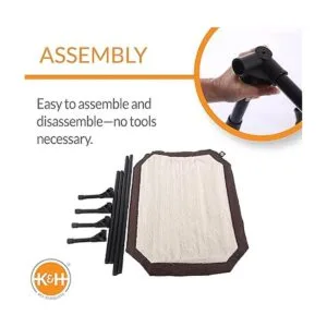 KH PET PRODUCTS Funda de repuesto para cuna de mascotas_5
