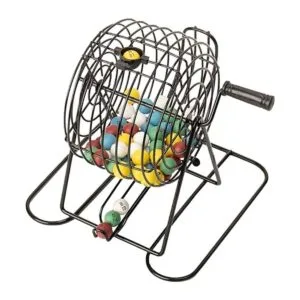 Suministros para bingo de lujo juego de 6 pulgadas con_2