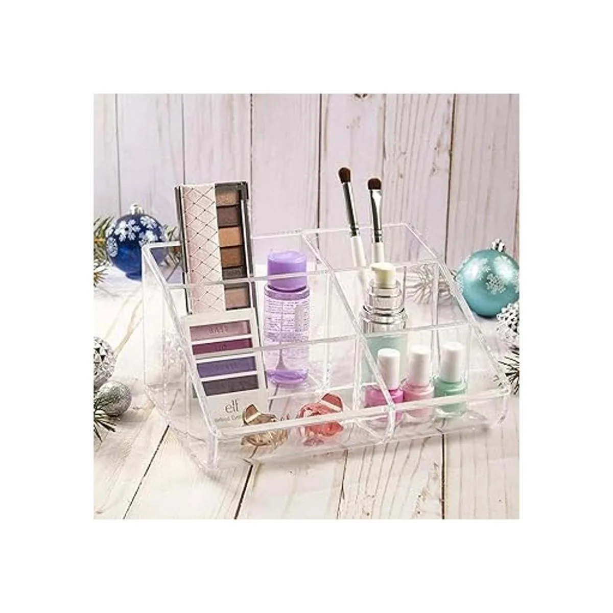 Organizador plástico transparente de calidad premium para