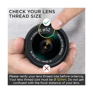 Lente de conversión de ángulo amplio 0.43x de Altura_3