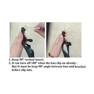 Beileshi visor con 5 lentes de aumento con 2 LED lupa de