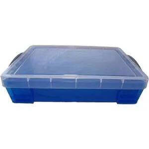 Pequeño 4 Litro Portátil Bandeja de Arena con tapa_2