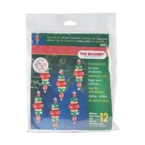 Beadery Kit de adornos de cuentas navideñas 2.2 x 0.7 in_4