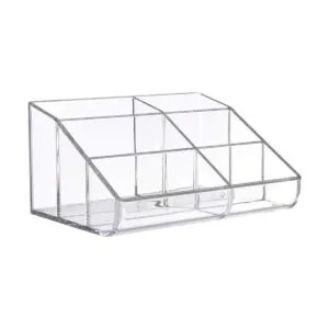 Organizador plástico transparente de calidad premium para