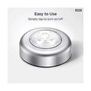 Paquete de 5 luces LED IPOW inalámbricas de noche lámpara