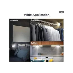 Paquete de 5 luces LED IPOW inalámbricas de noche lámpara