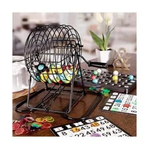 Suministros para bingo de lujo juego de 6 pulgadas con_4