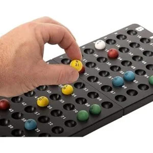 Suministros para bingo de lujo juego de 6 pulgadas con_3