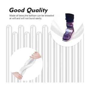 Rimobul 100 globos mágicos largos de látex trenzado de 260_4