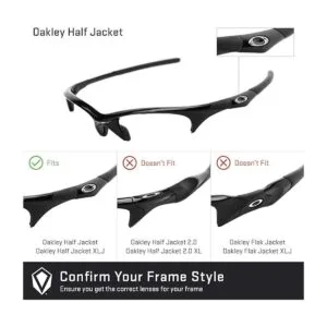 Revant Lentes de repuesto para Oakley Half Jacket