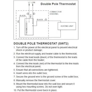 Stelpro SWT1F 1964 X 22932 X 43764 Color blanco