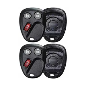 KeylessOption Carcasa de alarma para llave de coche con_1