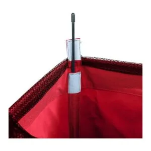 Cesta de lavandería con ruedas clasificador con tapa