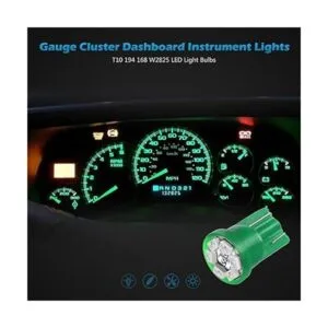 10 bombillas LED de Partsam color blanco azul rojo_5