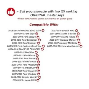 KeylessOption Repuesto de control remoto abre puertas y_2