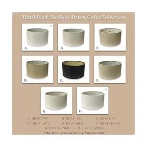 Royal Designs Inc. HB61112EG Pantalla de lámpara ovalada_4