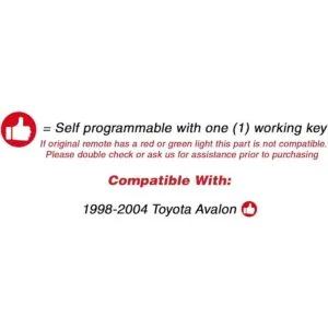 2 keylessoption Replacement Keyless Entry Remote Control_4