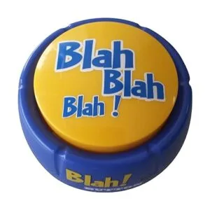 Botón Blah Incluye 12 frases Blah hilarantes_5