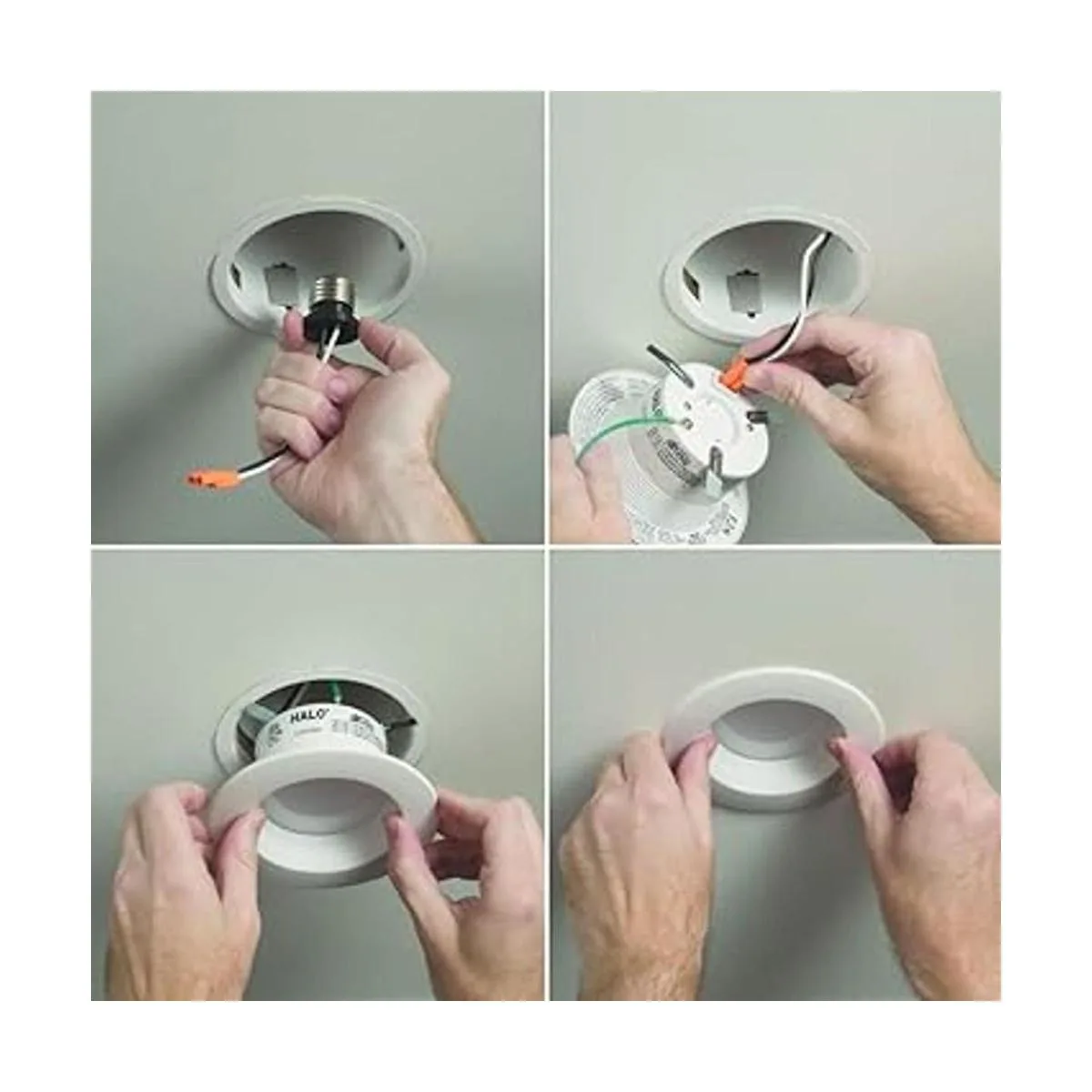 RL Lámpara de techo empotrada LED integrada de 4_4