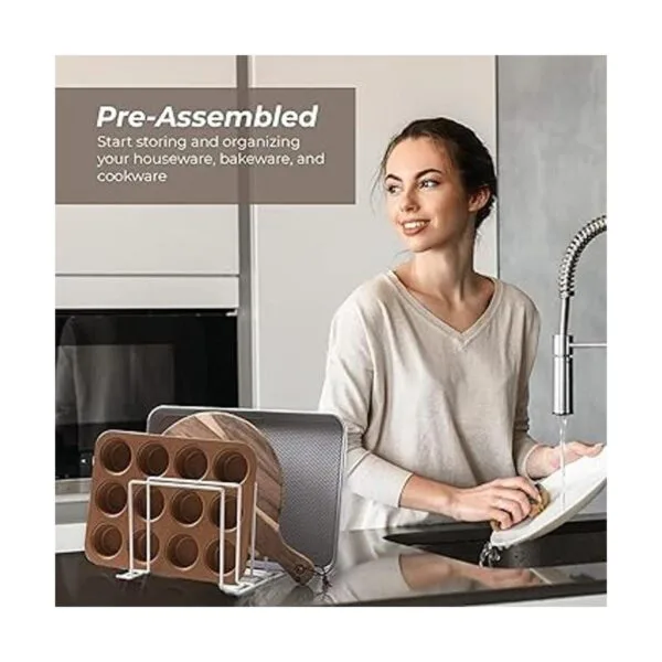Stock Your Home Organizador grande de utensilios para_4