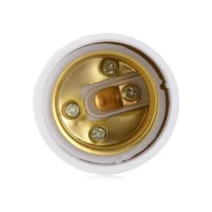Rextin Adaptador de lámpara LED GU24 a E26E27 10 unidades