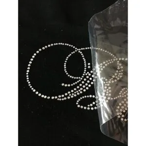 Classic novia claro rhinestone Hierro de transferencia_6