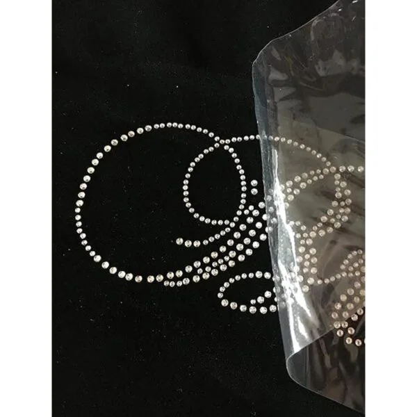 Classic novia claro rhinestone Hierro de transferencia_6