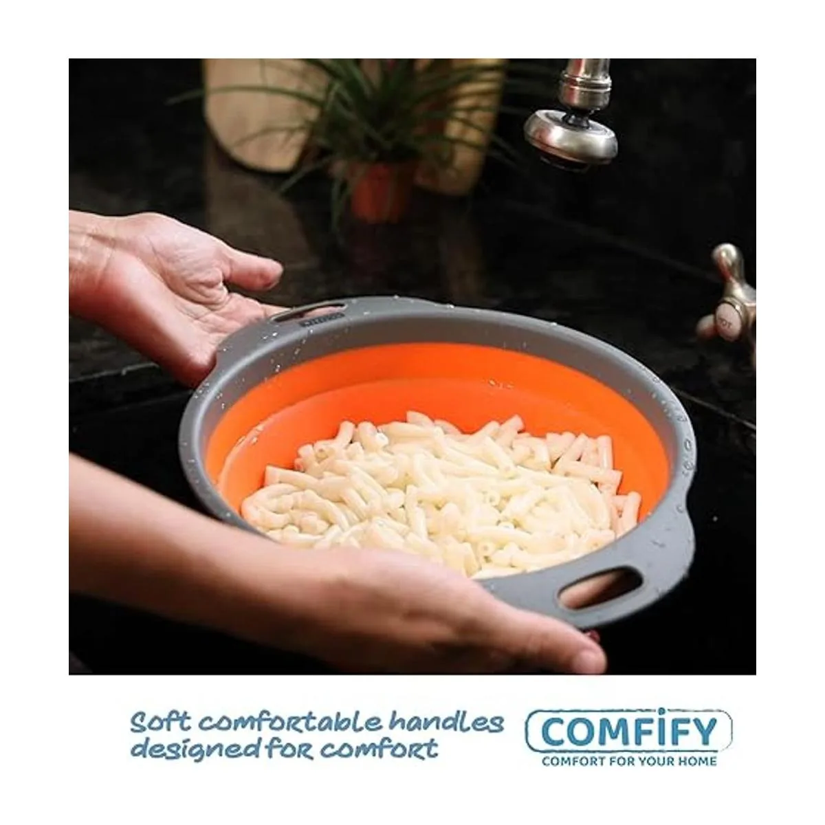 Juego de Colador juego de 2 coladores plegables filtros_3