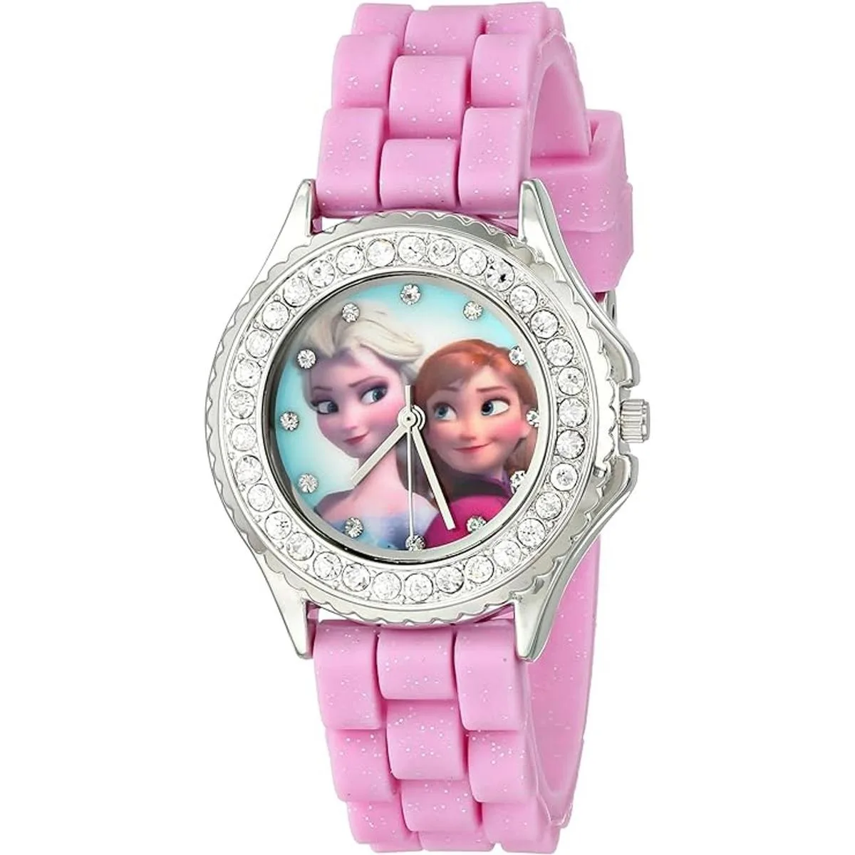 Disney FZN3554 Frozen Anna and Elsa Reloj con diamantes_1