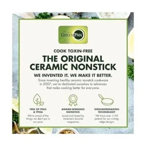 GreenPan Lima Sartén antiadherente de cerámica anodizada_5