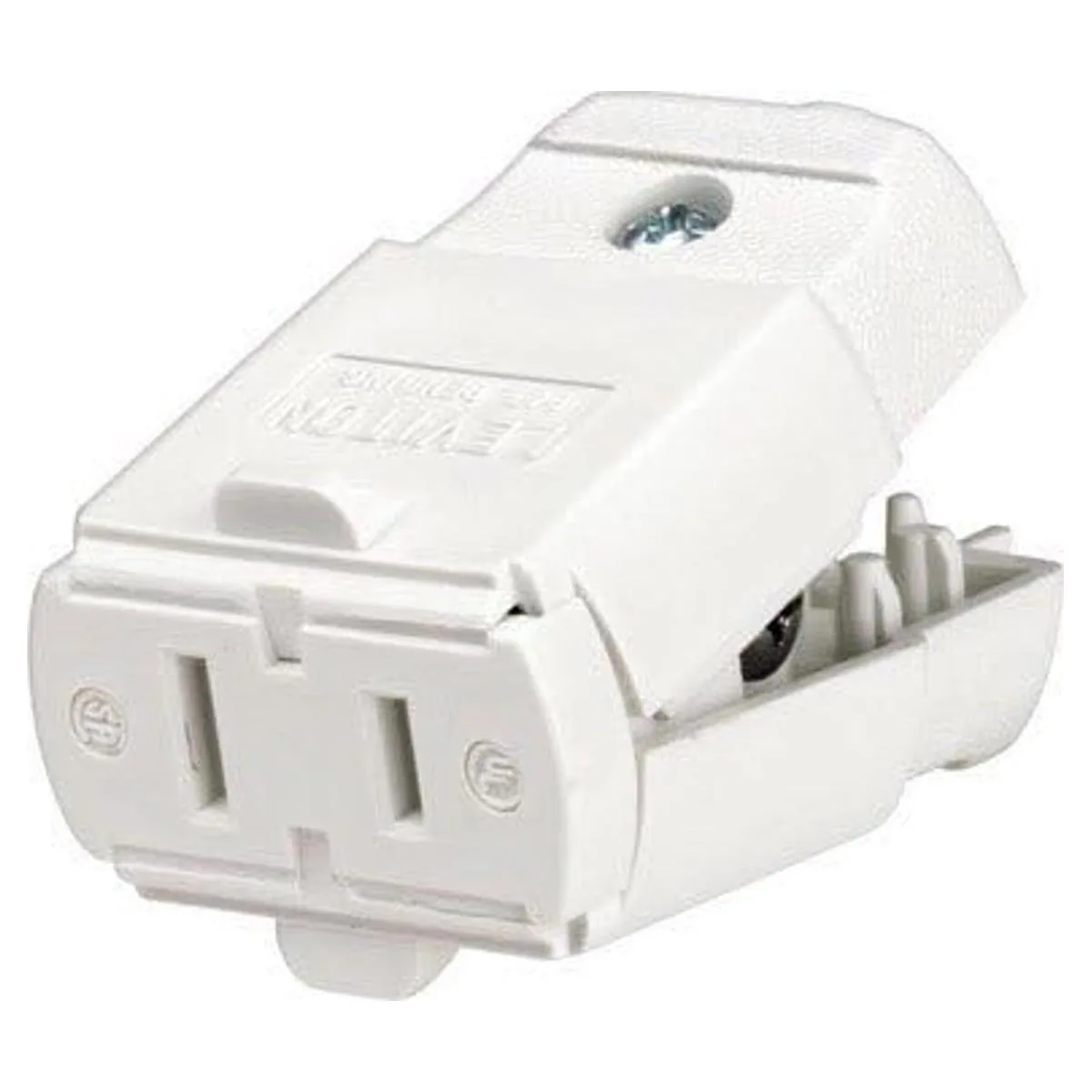 Leviton 102wp 15 Amp 125 V Cord nongrounding polarizadas_1