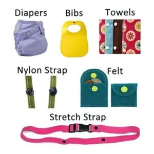 Kit original de cierres de presión KAM 360 piezas_5