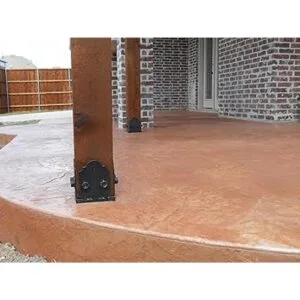 OZCO 56608 Laredo Sunset Kit de base de poste de 6 x 6_5