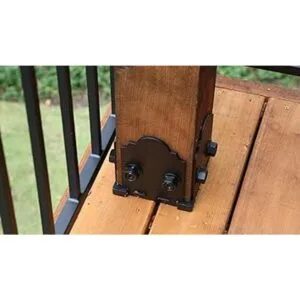 OZCO 56608 Laredo Sunset Kit de base de poste de 6 x 6_6