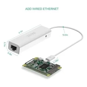 Adaptador de red OTG Micro USB Ethernet para Raspberry Pi_5