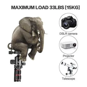 MACTREM Trípode de cámara de 80 pulgadas trípode DSLR_2