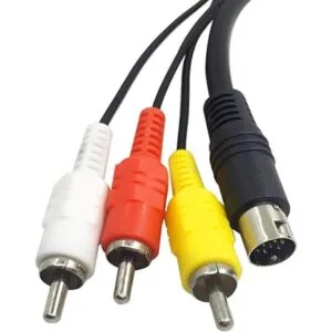 AFUNTA Cable AV estándar de 6 pies Cable de conexión RCA_4