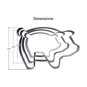 Sweet Cookie Crumbs Cortador de galletas de animales de_2